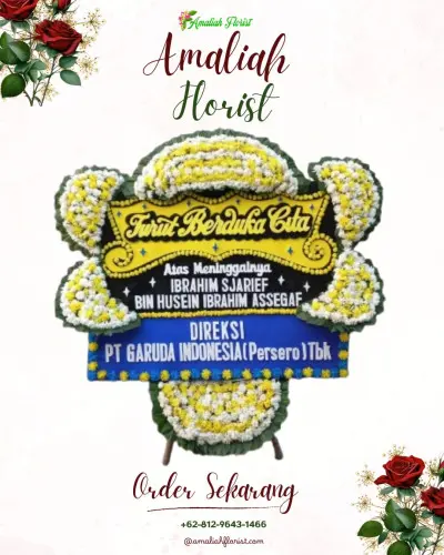 Papan Bunga Duka di Koripan